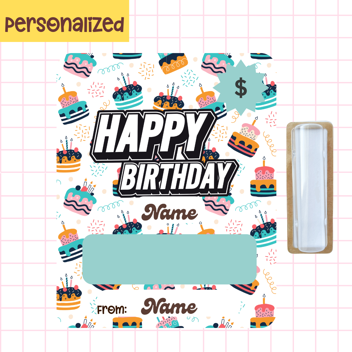 CakeParty Money Birthday Card