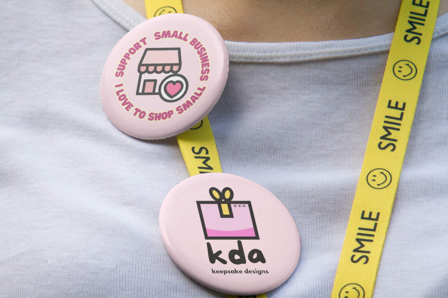 Custom Button Pins